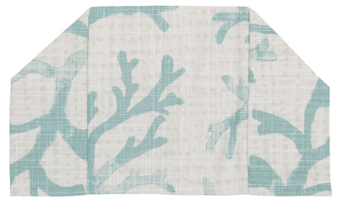 Fabric Tissue Box Cover, Tissue Holder Slipcover Slips Over Cardboard Tissue Box, Bedroom Décor Ideas Bathroom Accessories Coastal Décor Light Blue - Decorative Things