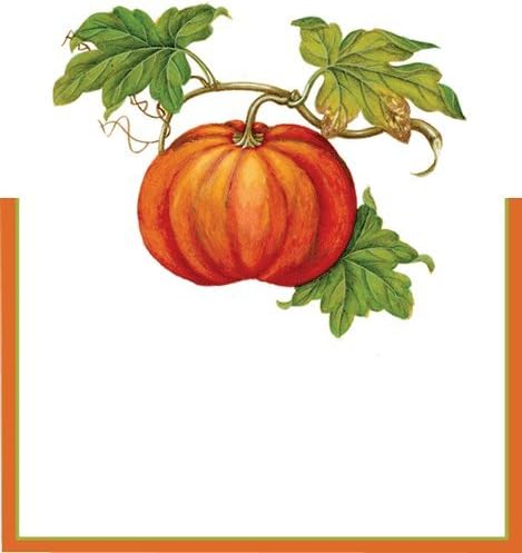 Caspari Thanksgiving Placecards Thanksgiving Dinner Table Decorations Thanksgiving Table Decor Jardin Pk 16 - Decorative Things