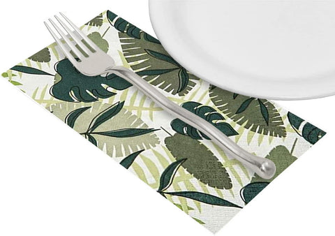 Decorative Paper Hand Towels for Bathroom Decor Guest Towels Fingertip Disposable Summer Hawaiian Luau Party Beach Wedding Table Decor Napkins - Decorative Things