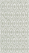 Caspari Amala Ikat Paper Guest Towel Napkins in Grey, 30 Count - Decorative Things
