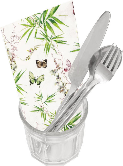 Decorative Paper Hand Towels for Bathroom Guest Fingertip Disposable or Dinner Napkins Wedding Table Decor Butterfly Bridal Shower Garden Party - Decorative Things