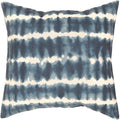 Indigo Shibori Throw Pillow Covers for Decorative Pillows 18x18 Blue Throw Pillows for Couch, Tie Die Style Print - Decorative Things