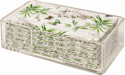 Decorative Paper Hand Towels for Bathroom Guest Fingertip Disposable or Dinner Napkins Wedding Table Decor Butterfly Bridal Shower Garden Party - Decorative Things