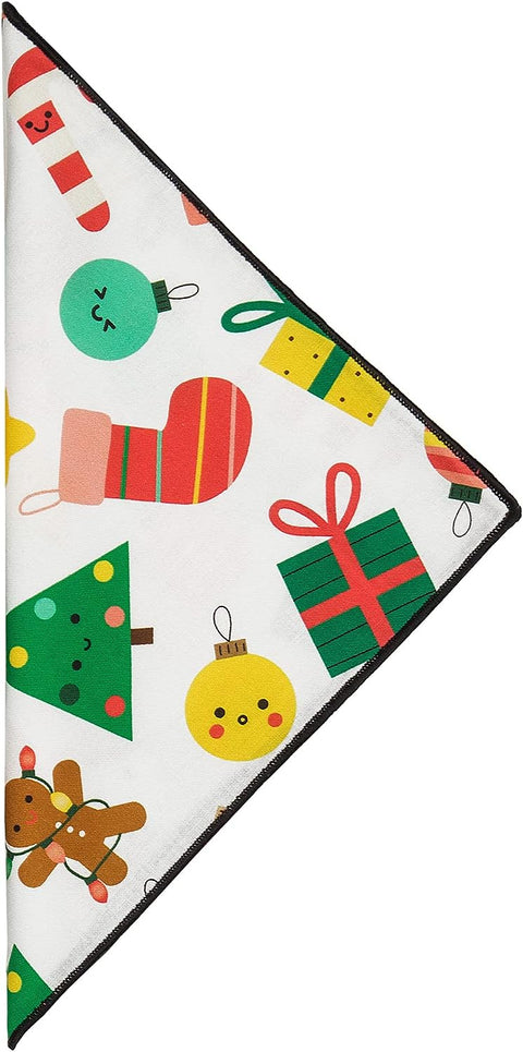 Christmas Napkins 18" x 18"Cloth Dinner Napkins, Elegant 100% Cotton Linen Napkins, Set of 12 Cloth Napkins for Christmas Table Decorations and Christmas Table Setting, Xmas Gifts - Decorative Things