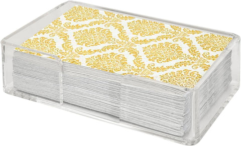 Paper Bathroom Hand Towels - Fingertip Towels Disposable Guest Towels, Reception Wedding Table Decor Dinner Napkins Gold - Decorative Things