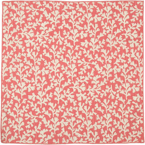 Cloth Napkins Table Linens 100% Cotton Linen Napkins Dinner Napkins Coral Pink Napkins Beach Themed 18" x 18" - Decorative Things