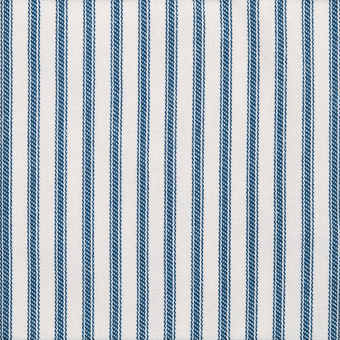 Window Treatments Valance Curtains Kitchen Curtains Window Valances or Living Room Curtains Ticking Stripe Blue Swag Valence Short Curtains Rod Pocket 53 Inches x 16 Inches - Decorative Things