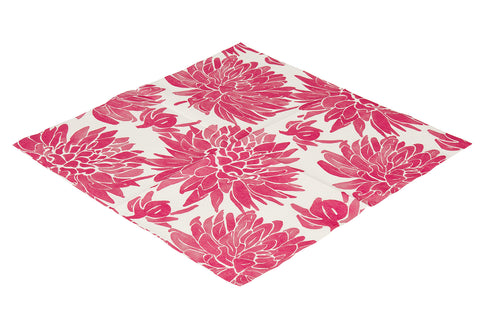 Decorative Paper Napkins Dinner Napkins Disposable, Bridal Shower, Girl Baby Shower, Mothers Day Decorations, Garden Party Wedding Napkins for Summer and Spring Table Decor Pink Flower 8" x 8" Pak 20 - Decorative Things