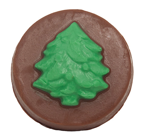 Christmas Cookies Oreo Tree with Gourmet Chocolate Tree Molded on Top, Fun Christmas Gifts, Hostess Gifts, Party Favors - Kosher, Nut Free, Individually Wrapped Cookies Christmas Cookies Oreo Trees Box of 8 - Decorative Things