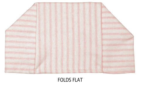 Tissue Box Cover Tissue Holder Tissue Dispenser Square Cube, Soft Fabric Cover Slips Over Cardboard Facial Tissue Boxes - Pink Room Decor, Nursery Decor, Bathroom, Bedroom, Lined Fabric Folds Flat