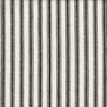 Black Ticking Stripe Shower Curtains 84" & 96" - Decorative Things