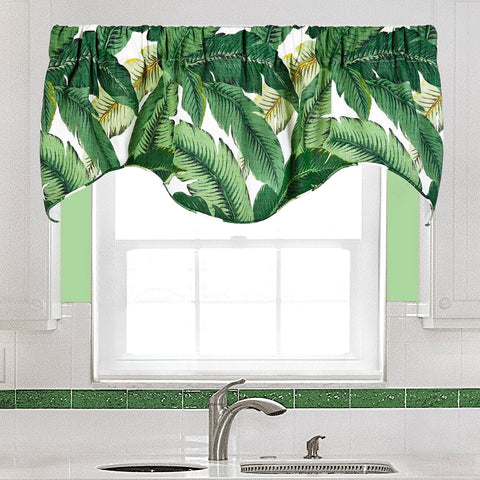 Tropical Palm Valance - Decorative Things