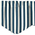 Blue & White Striped Valance - Decorative Things