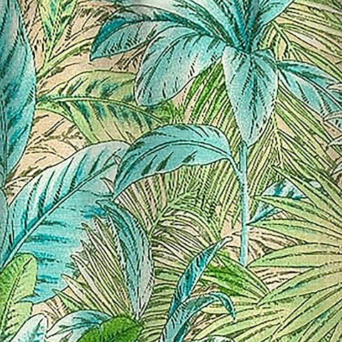 Bahamian Breeze Green Valance - Decorative Things