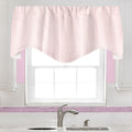 Pink Ticking Stripe Valance - Decorative Things