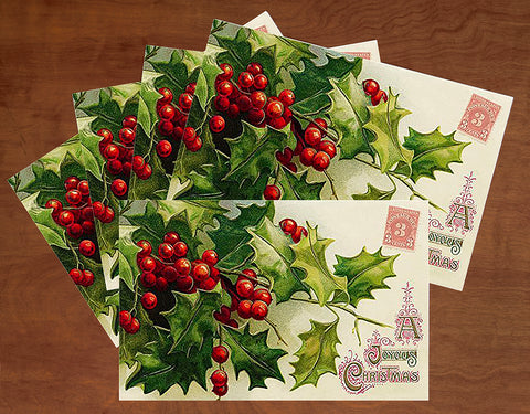 Christmas Placemats Paper Placemats Christmas Table Decorations Table Decor Holly