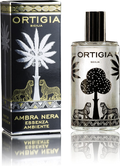 ORTIGIA Natural Air Freshener Spray Amber Musk Room Freshener Room Spray Italian Home Fragrance 3.3 oz. - Decorative Things