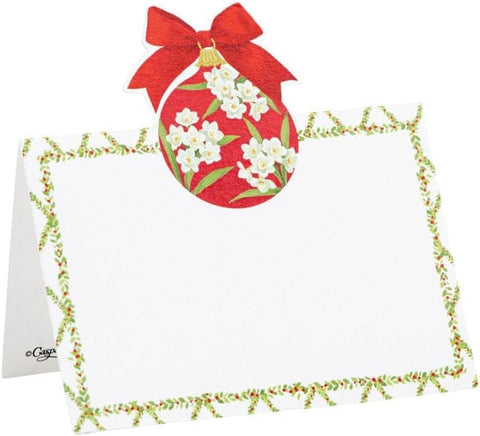 Ornament and Trellis Die-Cut Place Cards - 8 Per Package, 4 sets - Decorative Things
