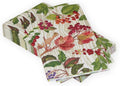 Berry Botanical Taupe Guest Towel Napkins - 15 Per Package - 2 Units - Decorative Things