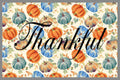 Thanksgiving Placemats Thanksgiving Table Decor Table Setting Fall Decor Fall Placemats Paper Country Rustic Table Mats Thankful Greeting, Pumpkin Decor - Decorative Things