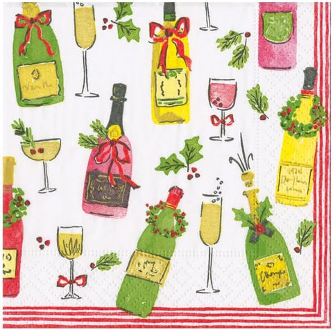 Tipsy And Toasty Cocktail Napkins - 20 Per Package - 2 Units - Decorative Things