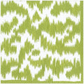 Caspari Modern Moiré Paper Luncheon Napkins in Green - Two Packs of 20 - Decorative Things
