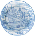 Caspari Tuscan Toile Paper Dinner Plates - Set of 16 - Decorative Things