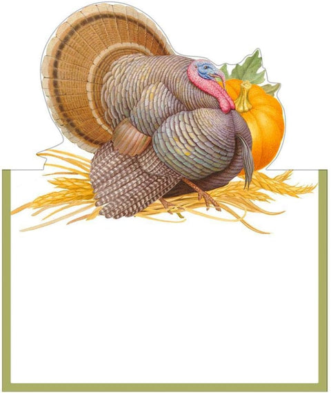 Thanksgiving Placecards Thanksgiving Dinner Table Decorations Thanksgiving Table Decor Harvest Pk 16 by Caspari - Decorative Things