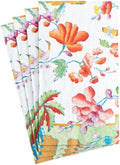 Caspari Summer Palace Paper Guest Towel Napkins in Celadon - 30 Count - Decorative Things