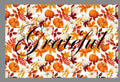 Thanksgiving Placemats Fall Decor Fall Placemats Paper Placemats for Thanksgiving Table Decor Setting, Rustic Table Mats, Grateful Place Mats Disposable - Decorative Things