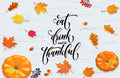 Thanksgiving Placemats Thanksgiving Table Decor Table Setting Fall Decor Fall Placemats Paper Placemats Rustic Table Mats Friendsgiving Eat Drink Be Thankful - Decorative Things