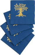 Tree of Life Decorative Paper Napkins Disposable Napkins 6.5" x 6.5" Holiday Party Napkins Pk 60 - Decorative Things