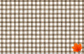 Fall Placemats Pk 25 & Pk 50 Thanksgiving Table Decor Paper Table Mats Brown and White Plaid with Orange Leaf Farmhouse Kitchen, Kids Adults Party Ideas - Decorative Things