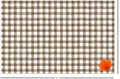 Fall Placemats Pk 25 & Pk 50 Thanksgiving Table Decor Paper Table Mats Brown and White Plaid with Orange Leaf Farmhouse Kitchen, Kids Adults Party Ideas - Decorative Things