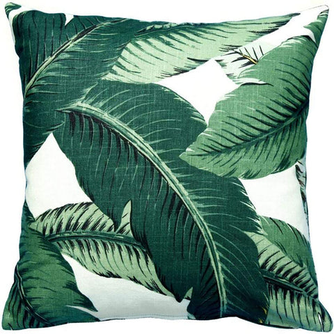 Throw Pillow Covers, Outdoor Pillows, Decorative Tommy Bahama Fabric, Swaying Palms, Outdoor Throw Pillows - 18 x 18 Throw Pillow Cover - Decorative Things
