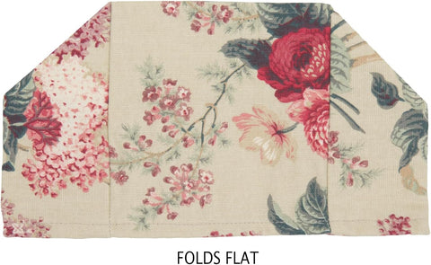 Pink & Red Floral Cube - Decorative Things