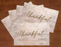 Thanksgiving Placemats Thanksgiving Table Decor Table Setting Fall Decor Fall Placemats Paper Placemats Rustic Table Mats Friendsgiving Thankful Pak 24 - Decorative Things