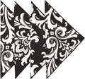 Black & White Wedding Cloth Napkins - Decorative Things