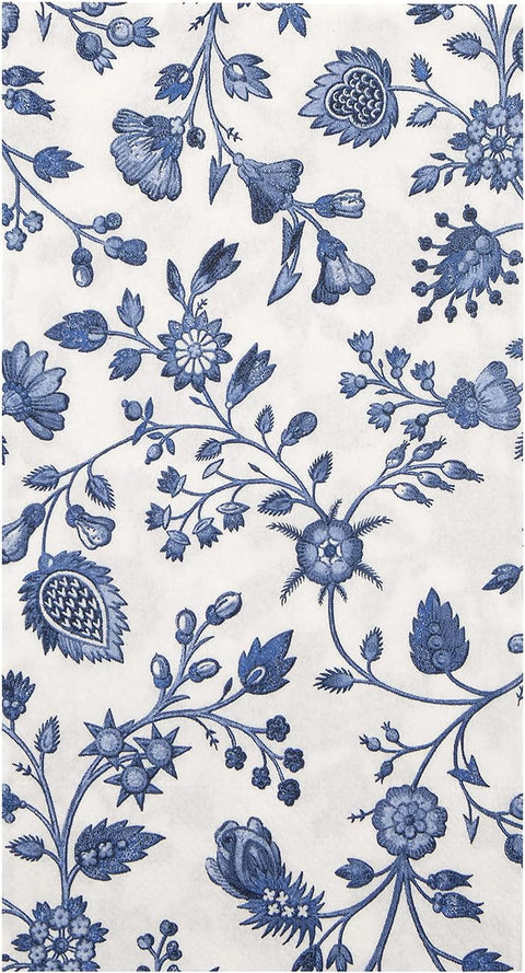 Delft Blue Decorative Paper Napkins Dinner Disposable for Wedding Reception Wedding Table Décor Bridal Shower BBQ Cookout July 4 Bathroom Hand Towels Pak 32 - Decorative Things