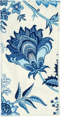 Delft Blue Floral Cloth Napkins - Decorative Things
