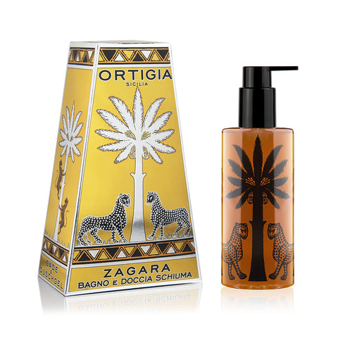 Ortigia Body Wash Shower Gel for Women or Men Natural Exfoliating Moisturizing Scented Orange Essential Oil Fragrance 8.45 oz - Decorative Things