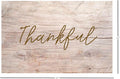 Thanksgiving Placemats Thanksgiving Table Decor Table Setting Fall Decor Fall Placemats Paper Placemats Rustic Table Mats Friendsgiving Thankful Pak 24 - Decorative Things