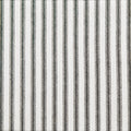 Valances for Windows, Farmhouse Curtains, Kitchen Window Treatments, Living Room Curtains- Swag Striped Black and White Curtains, Ticking Valence Curtains, Short Curtains 53 Inches x 18 Inches - Decorative Things