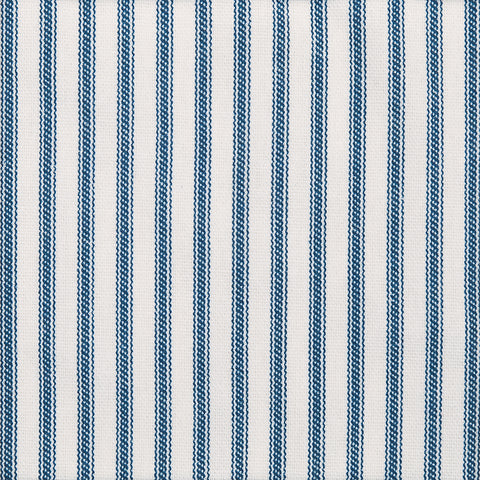 Window Treatments Valance Curtains Kitchen Curtains Window Valances or Living Room Curtains Ticking Stripe Blue Swag Valence Short Curtains Rod Pocket 53 Inches x 18 Inches - Decorative Things