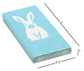 Easter Party Paper Hand Towels for Bathroom Decor Guest Towels Disposable Bunny Decor Easter Decorations, Dinner Napkins for Easter Table Décor Pak 16 - Decorative Things
