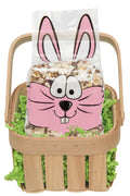 Easter Bunny Chocolate Popcorn for Easter Basket Stuffers, Easter Gifts, Easter Candy Treats, or Easter Table Décor, 1.5oz Gluten Free, Nut Free - Decorative Things