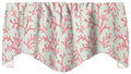 Valances for Windows, Kitchen Valance Curtains for Kitchen Window Treatments, Valances for Living Room, Bedroom, Swag Pink Curtains , Coral Beach Decor Valence 53 Inches x 18 Inches - Decorative Things