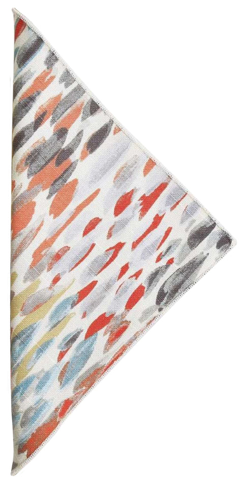 Kelly Ripa Fabric Cloth Napkins Fall Decor Thanksgiving Napkins 18" Make It Rain Brown