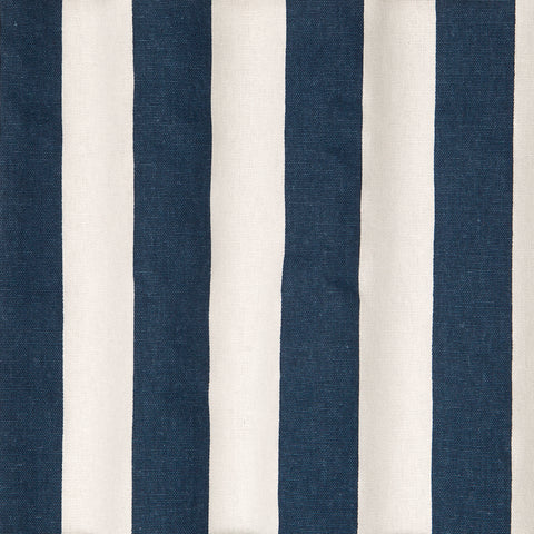 Fabric Shower Curtain Navy Blue Shower Curtain Striped Bath Curtain Cloth Shower Curtains for Bathroom Cotton 72" - Decorative Things