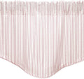 Pink Curtains Valances for Windows - Window Kitchen Curtain, Kitchen Valances, Girls Room Decor, Baby Girl Curtains for Nursery Decor, 53 Inches x 18 Inches Rod Pocket Swag Curtains Lined Made in USA - Decorative Things